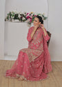 Bubblegum pink Sharara for Women
