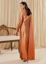 Rust orange Kurta Set for Women
