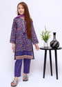Purple Kurta Set for Girl