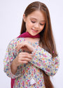Off-white Kurta Set for Girl