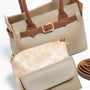 Beige Shoulder Bag for Women