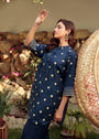 Dark blue Short Frock for Women