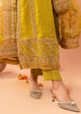 Olive green Kurta Set for Women