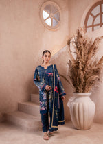 Sapphire blue Unstitched for Women