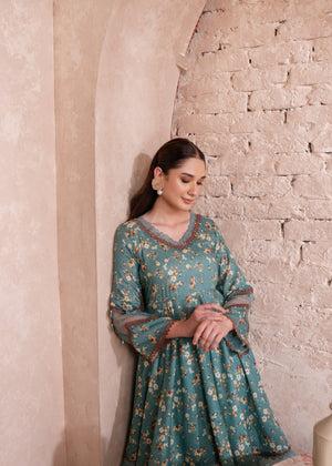 Sea green Unstitched for Women