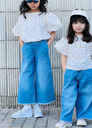 Light blue Pants for Girl