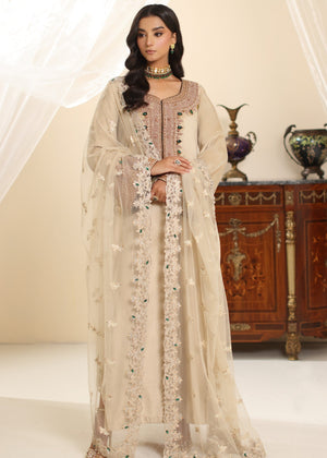 Beige Kurta Set for Women