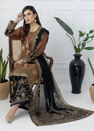 Camel brown Kurta Set for Women