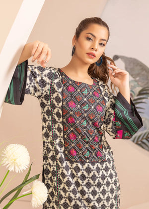 Black Kurta Set for Women