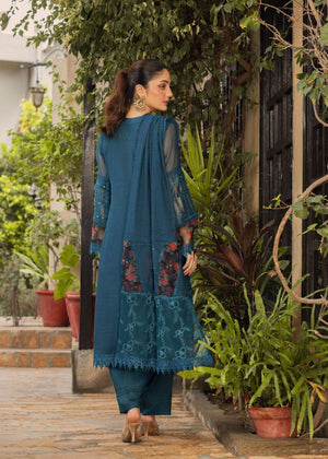 Teal Kurta Set for Women