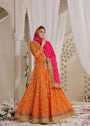 Orange Lehenga for Women