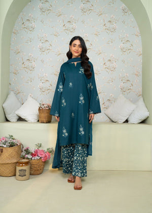 Teal Kurta Set for Women