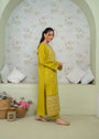 Lemon Kurta Set for Women