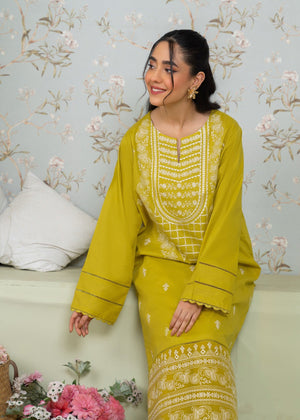 Lemon Kurta Set for Women