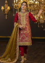 Red Kurta Set for Women