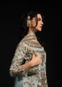 Ice blue Kurta Set for Women