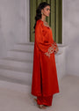 Red Kurta Set for Women