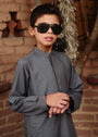 Grey Kurta Set for Boy