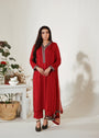 Maroon Kurta Set for Women