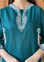 Teal Kurta Set for Women