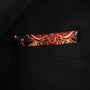 Red Pocket Square for Men