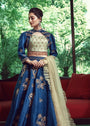 Royal blue Lehenga for Women