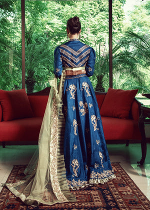 Royal blue Lehenga for Women
