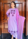 Purple Kurta Set for Women
