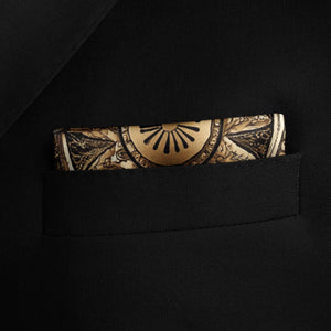 Gold Pocket Square for Men