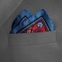 Blue Pocket Square for Men