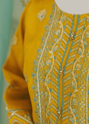 Mustard Kurta Set for Women