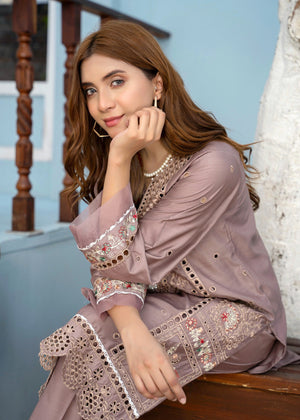 Mauve Kurta Set for Women