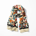 Cream Scarf for Men