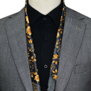 Navy blue Scarf for Men
