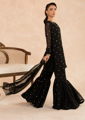 Black Gharara for Women