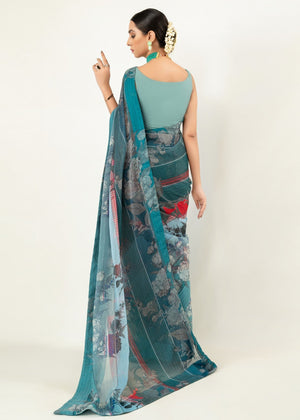 Midnight blue Unstitched for Women