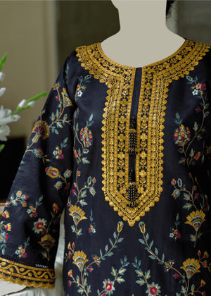 Black Kurta Set for Women