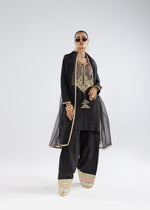 Jet black Kurta Set for Women