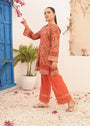 Rust orange Kurta Set for Women