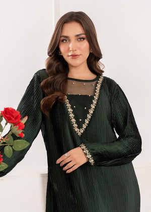 Dark green Pishwas for Women