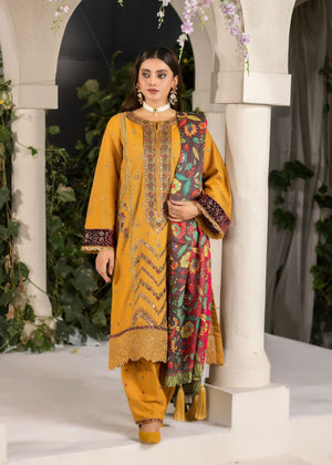 Mustard Kurta Set for Women