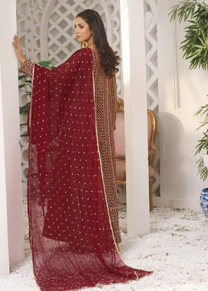 Maroon Angrakha for Women