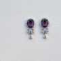 Purple Earrings for Women