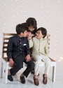 Cream Prince Coat for Boy