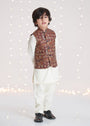 Maroon Waistcoat for Boy