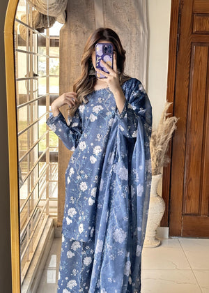 Navy blue Kurta Set for Women