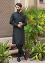 Black Kurta Set for Men