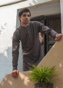 Grey Kurta Set for Men