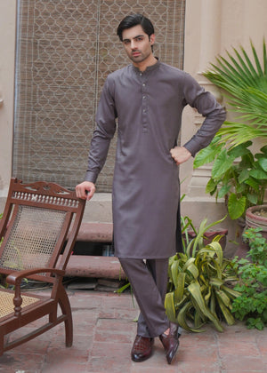 Grey Kurta Set for Men