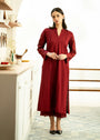 Red Kurta Set for Women